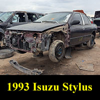Junkyard 1993 Isuzu Stylus