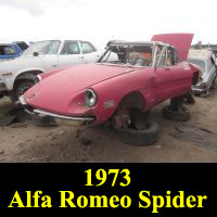 Junkyard 1973 Alfa Romeo Spider