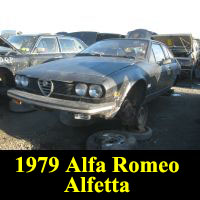 Junkyard 1979 Alfa Romeo Alfetta GTV