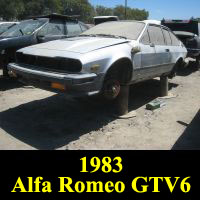 Junkyard 1983 Alfa Romeo GTV6