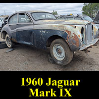 Junkyard 1960 Jaguar Mark IX