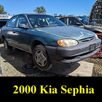 Junkyard 2000 Kia Sephia