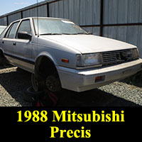 Junkyard 1988 Mitsubishi Precis
