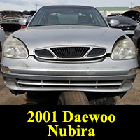 Junkyard 2001 Daewoo Nubira