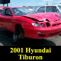 Junkyard 2001 Hyundai Tiburon