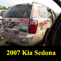 Junkyard 2007 Kia Sedona