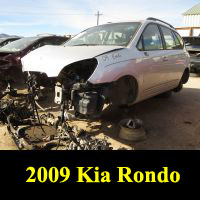 Junkyard 2009 Kia Rondo