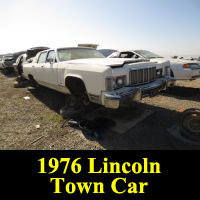 Junkyard 1976 Lincoln Continental Town Car