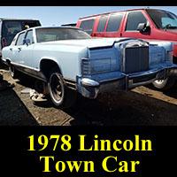 Junkyard 1978 Lincoln Town Car