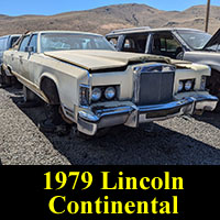 Junkyard 1979 Lincoln Continental