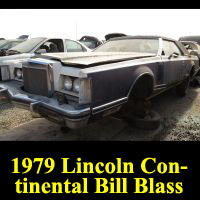 Junkyard 1979 Lincoln Continental Bill Blass