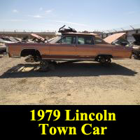 Junkyard 1979 Lincoln Continental Town Car