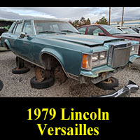 Junkyard 1979 Lincoln Versailles