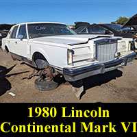 Junkyard 1980 Lincoln Mark VI
