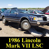 1986 Lincoln Mark VII LSC