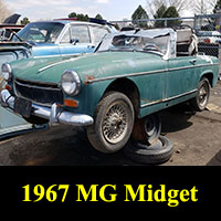 Junkyard 1967 MG Midget