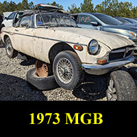 Junkyard 1973 MG MGB