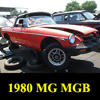 Junkyard 1980 MGB