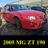 Junked 2005 MG ZT