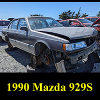 Junkyard 1990 Mazda 929