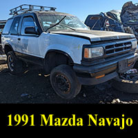 Junkyard 1991 Mazda Navajo
