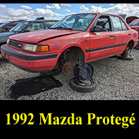Junkyard 1992 Mazda Protege