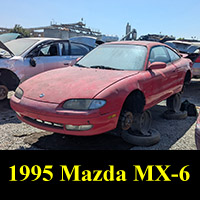 Junkyard Mazda MX-6 LS