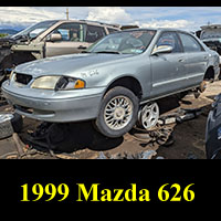Junkyard 1999 Mazda 626