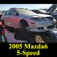 Junkyard 2005 Mazda6