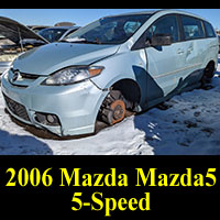 Junkyard 2006 Mazda5