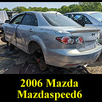 Junkyard 2006 Mazda Mazdaspeed6