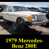 Junkyard 1979 Mercedes-Benz 280E