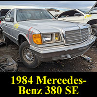 Junkyard 1984 Mercedes W126