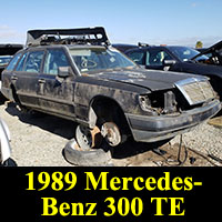 Junkyard 1989 Mercedes-Benz W124 Wagon