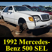 Junkyard 1992 Mercedes-Benz 500SEL