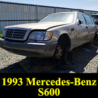 Junkyard 1993 Mercedes-Benz S500