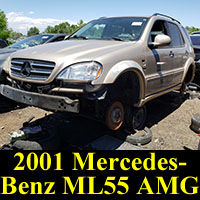 Junkyard Mercedes-Benz ML55 AMG