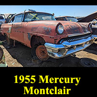 Junked 1955 Mercury Montclair
