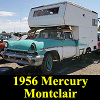 Junkyard 1956 Mercury Montclair camper