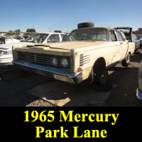 Junkyard 1965 Mercury Park Lane Breezeway