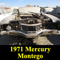 Junkyard 1971 Mercury Montego