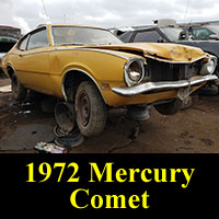 Junkyard 1972 Mercury Comet