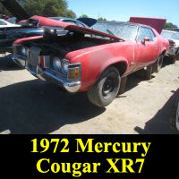 Junkyard 1972 Mercury Cougar