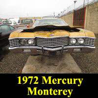 Junkyard 1972 Mercury Monterey