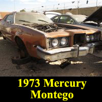 Junkyard 1973 Mercury Montego MX Brougham