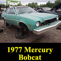 Junkyard 1977 Mercury Bobcat