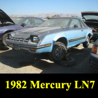 Junkyard 1982 Mercury LN7