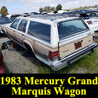 Junkyard 1983 Mercury Marquis Wagon