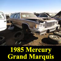 Junkyard 1985 Mercury Grand Marquis Wagon