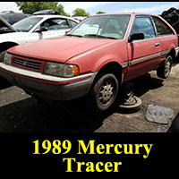 Junkyard 1989 Mercury Tracer